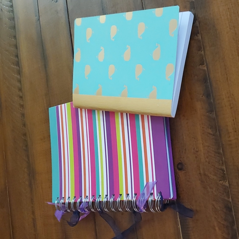 Notebooks with lined paper - set of 2.